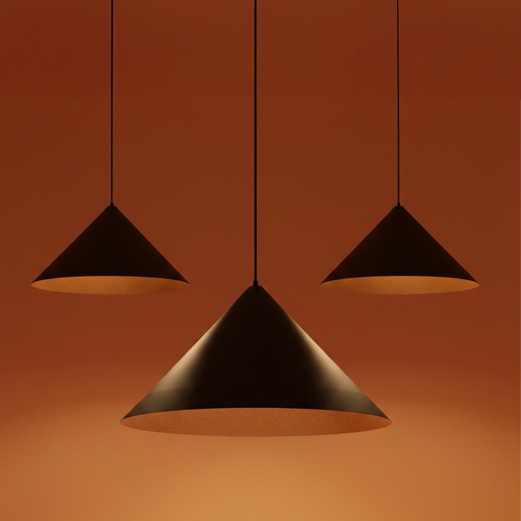 Sigma VESUVIO M Black/Copper Ø70 cm 3×E27 Pendant Lamp (41043)