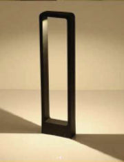 CAP100013-1 Dark Grey 22W 3000K LED Pole Lamp – 80CM, IP54, Modern & Weather-Resistant