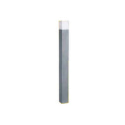 CAP1007 Silver Grey E27 Floor Lamp – Capri Modern Standing Light