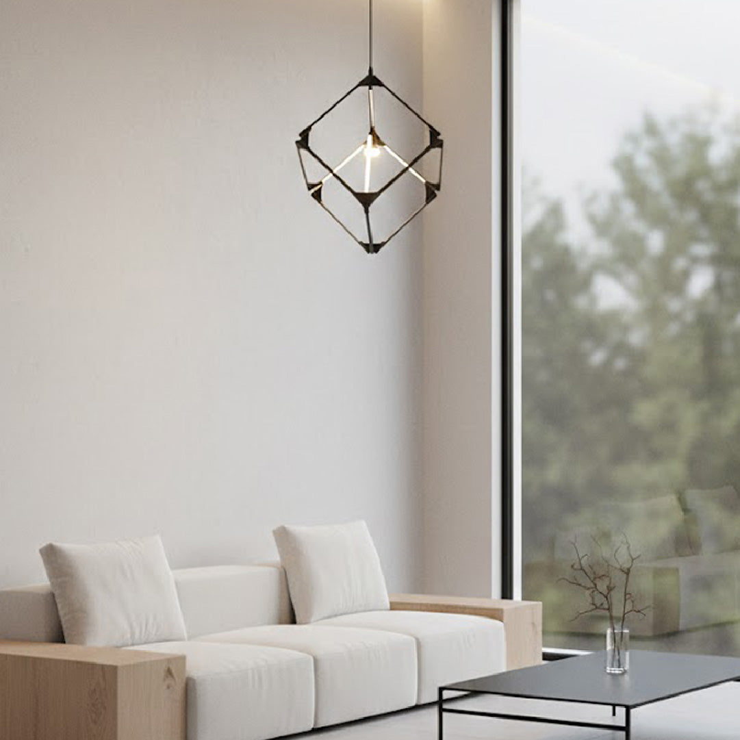 TRE-P21008-60B 60W 3000K Black LED Pendant Lamp IP20 Tremila – High-Power Modern Lighting