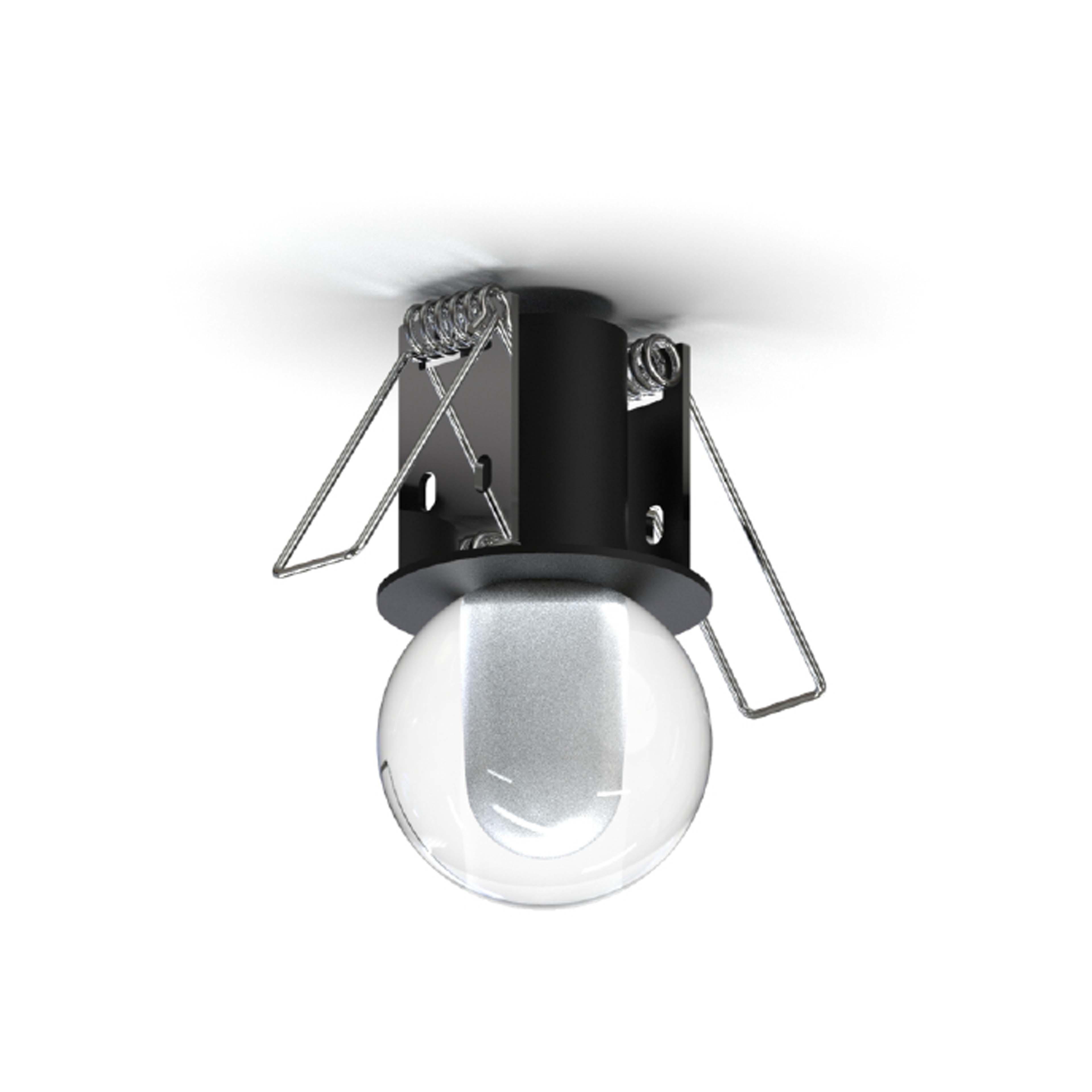 LUZ-110509 Surface Lamp – 4W, 3000K, Black & Acrylic Body, IP20 Rated