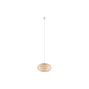 Nowodvorski RATTAN M 11154 Pendant Lamp – Ø60 cm, Rattan & Steel, 1×E27, IP20