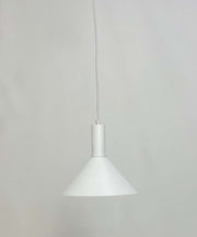 SY1126-1WH E27 White Pendant Lamp – Minimalist Single-Light Hanging Fixture
