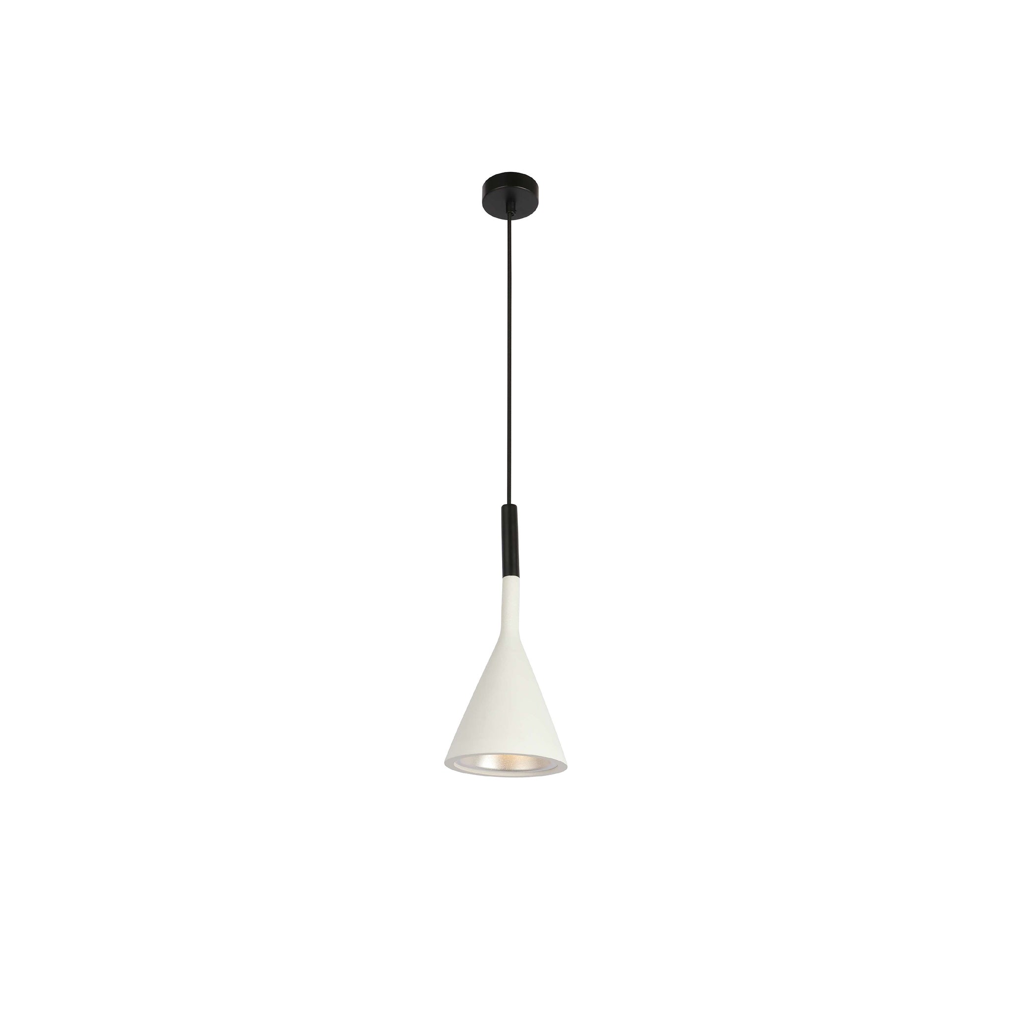 SY1137 Black and White E27 Pendant Lamp – Modern Hanging Light Fixture