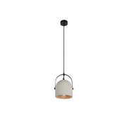 SY1143 Black & Light Grey E27 Pendant Lamp – Sleek Two-Tone Designer Lighting