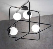 SY1167-4 Pendant Lamp – 4xE27 Sockets, Contemporary Multi-Light Design