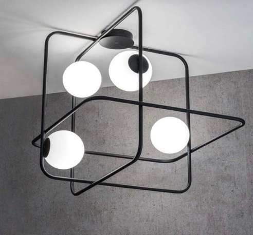 SY1167-4 Pendant Lamp – 4xE27 Sockets, Contemporary Multi-Light Design