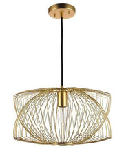 SY1312 Gold E27 Pendant Light – Elegant Single-Bulb Statement Fixture