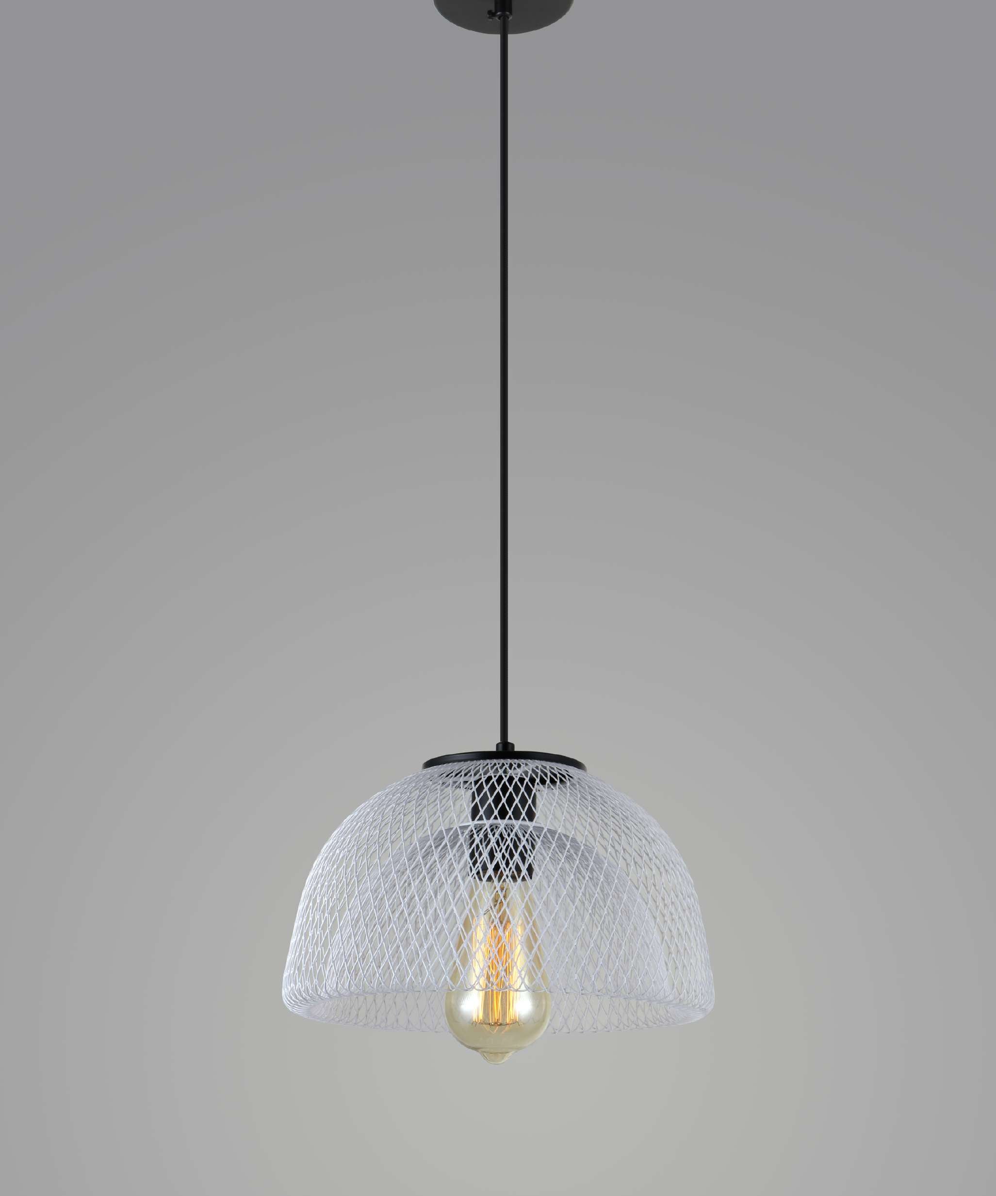 SY1321 Black & White 2xE27 Pendant Light – Sleek Dual-Shade Fixture with Modern Contrast