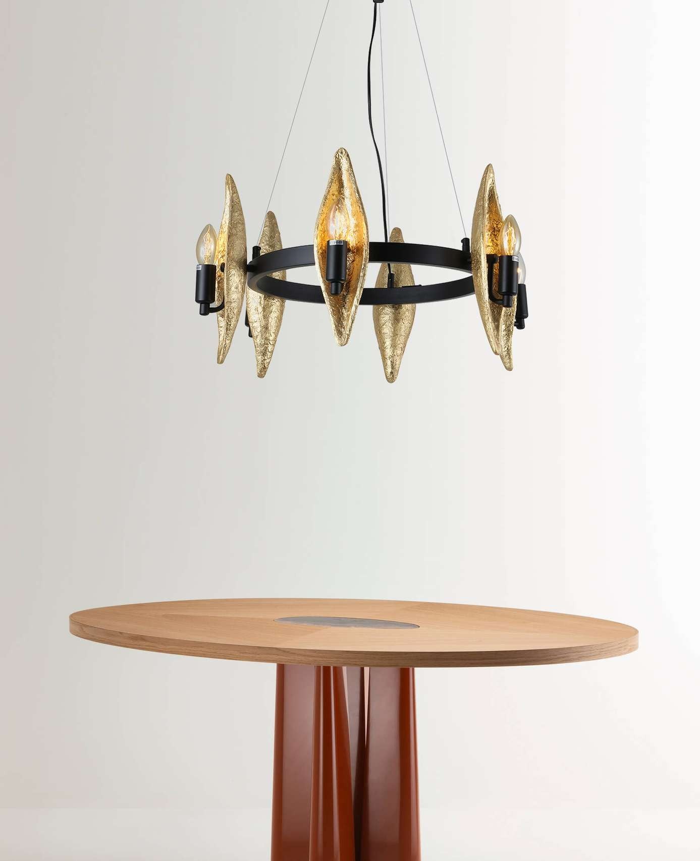 SY1338 6xE14 Pendant Light – Elegant Multi-Arm Fixture with Classic Form and Soft Illumination