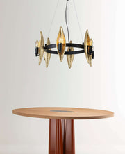 SY1338 6xE14 Pendant Light – Elegant Multi-Arm Fixture with Classic Form and Soft Illumination