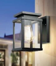 CAP1501 Black Wall Lamp – Sleek & Weather-Resistant Lighting
