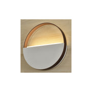 TRE-17609-8 8W 3000K White & Coffee LED Wall Lamp – Stylish Indoor Lighting with Warm Ambience