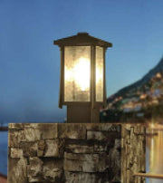 CAP1814 Black Stand Lamp | Sleek & Weather-Resistant Outdoor Lighting