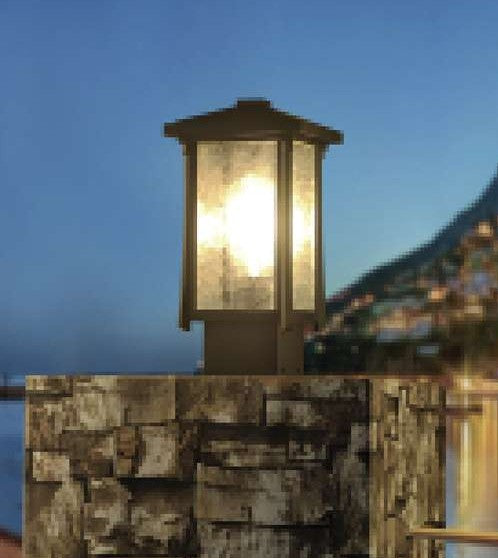 CAP1814 Black Stand Lamp | Sleek & Weather-Resistant Outdoor Lighting