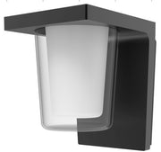 CAP18204 Dark Grey Wall Lamp | 13W 3000K Warm Light & Weather-Resistant Design