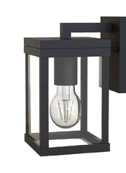 CAP1901 Black Wall Lamp | Sleek & Weather-Resistant Outdoor Lighting