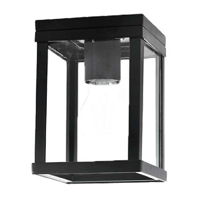 CAP1902 Black Pendant Lamp | Sleek & Weather-Resistant Outdoor Hanging Light