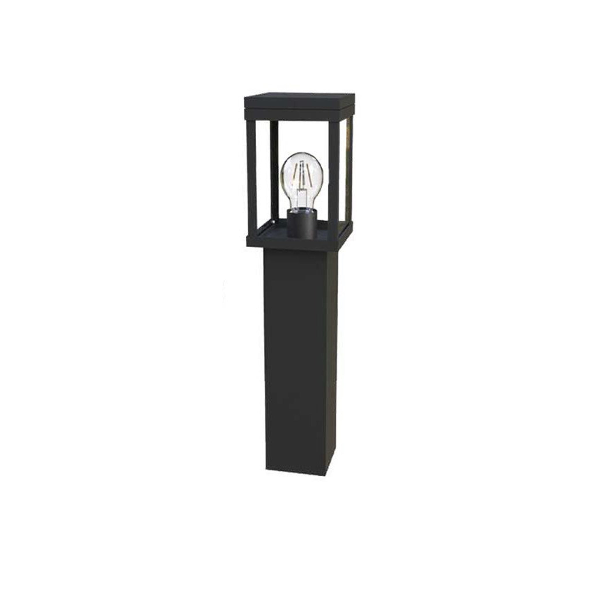 CAP1904-80 Black Floor Lamp | E27 Socket & Weather-Resistant Outdoor Lighting