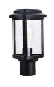 CAP1924-32 Black Stand Lamp | E27 Socket & Weather-Resistant Outdoor Lighting