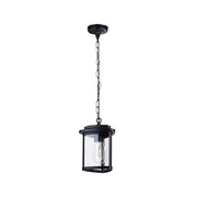CAP1925-A Black Pendant Lamp | E27 Socket & Weather-Resistant Outdoor Lighting