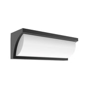 CAP19301 Black Wall Lamp | 13W Warm Light & Weather-Resistant Outdoor Fixture