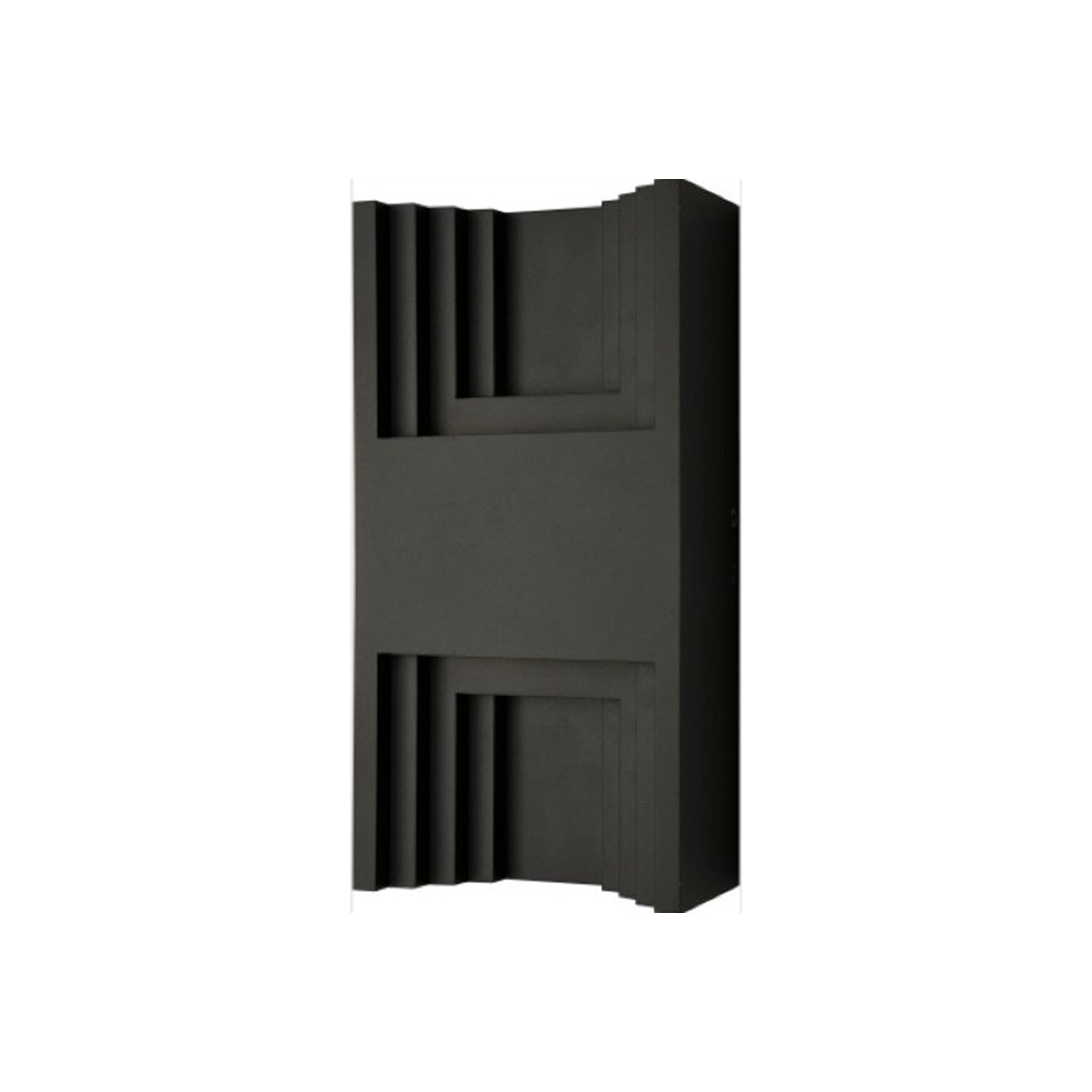 CAP19303 Dark Grey 13W 3000K Wall Lamp – Powerful & Weather-Resistant