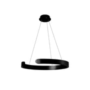 TRE-19904-70 70W 3000K Black LED Pendant Lamp – Powerful and Elegant Indoor Suspended Lighting