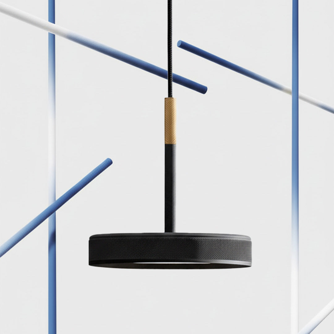 TREMILA TRE-23001-12 – 12W 3000K Black LED Pendant Lamp, Sleek Indoor Fixture