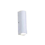 CAP200914 White GU10×2 Wall Lamp – Modern & Weatherproof Dual Lighting