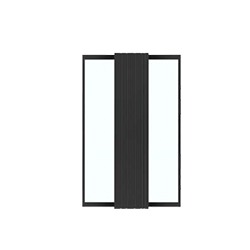 CAP20106 Black 20W 3000K Wall Lamp – Powerful & Weather-Resistant Illumination