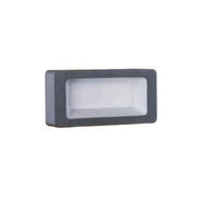 CAP2011 5W Dark Grey LED Wall Lamp – Compact & Weather-Resistant Outdoor Lighting