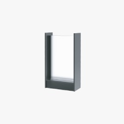 CAP20131 Dark Grey 20W 3000K Floor Lamp – Powerful & Weather-Resistant Outdoor Lighting