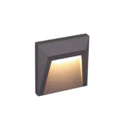 CAP201812 2W LED Dark Grey Wall Lamp – Sleek & Weatherproof Accent Lighting