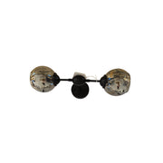 SY2021‑2 Black Wall Lamp – Dual-Bulb E27 Accent Fixture
