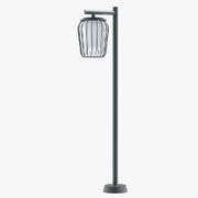 CAP20301 Black E27 Floor Lamp 100CM – Stylish & Weatherproof Outdoor Lighting