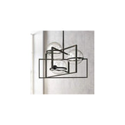 SY2070‑3 Black Pendant Light – Sleek Triple E27 Suspension Fixture