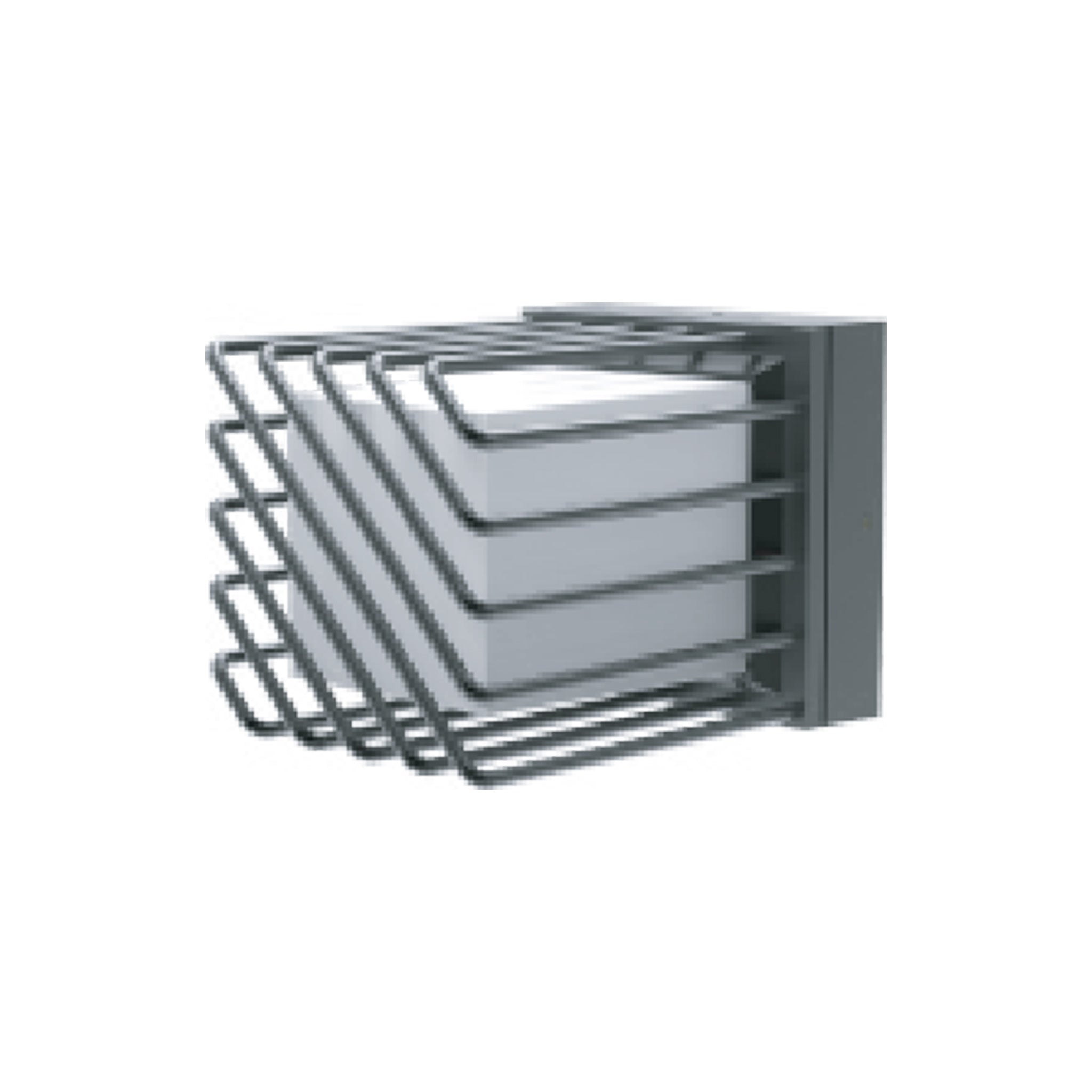 CAP20804 Dark Grey E27 Wall Lamp – IP65 Weatherproof