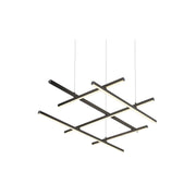 TRE-21012-80B 80W 3000K Black LED Pendant Lamp – Bold Suspended Lighting with Warm Ambient Output