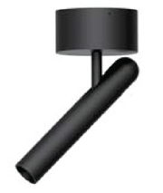 CAP-210408 BLACK 4.5W 3000K SPOT CAPRI