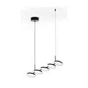 CAP-210692 Capri Black Pendant Lamp – 36W LED, 3000K Warm White
