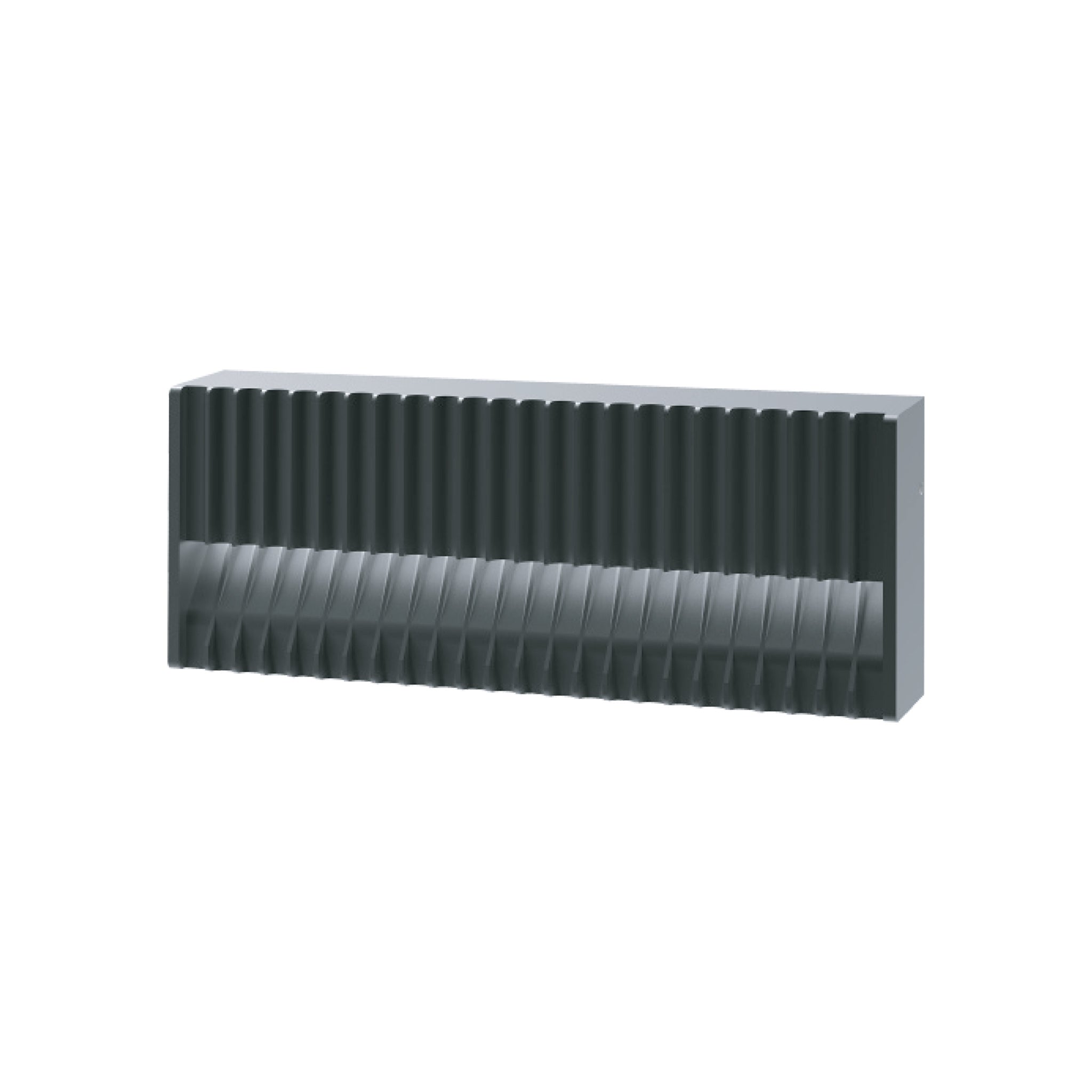 CAP21103 Dark Grey 13W 3000K Wall Lamp – IP65 Weatherproof