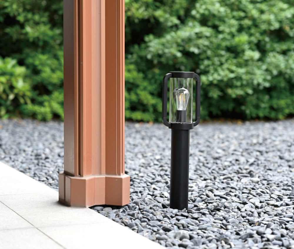 CAP2154A-800 Black Floor Lamp – IP65 Weatherproof