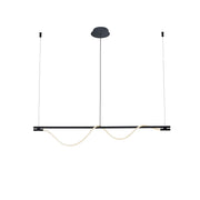TRE-22001-12 12W 3000K Black LED Pendant Lamp – Sleek Suspended Lighting with Warm White Ambiance