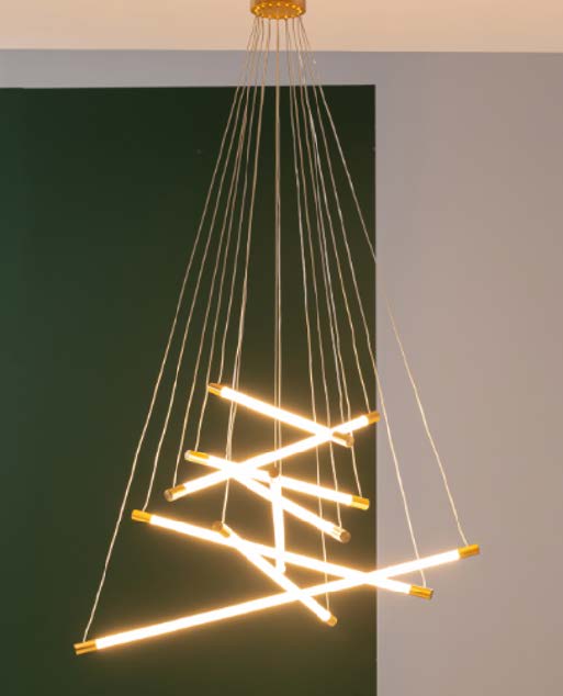 TRE-P22003-75 75W 3000K Black LED Pendant Lamp IP20 Tremila – Sleek High-Output Indoor Lighting