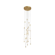 TRE-P22003-105 105W 3000K Antique Brass LED Pendant Lamp IP20 Tremila – Statement Warm Lighting