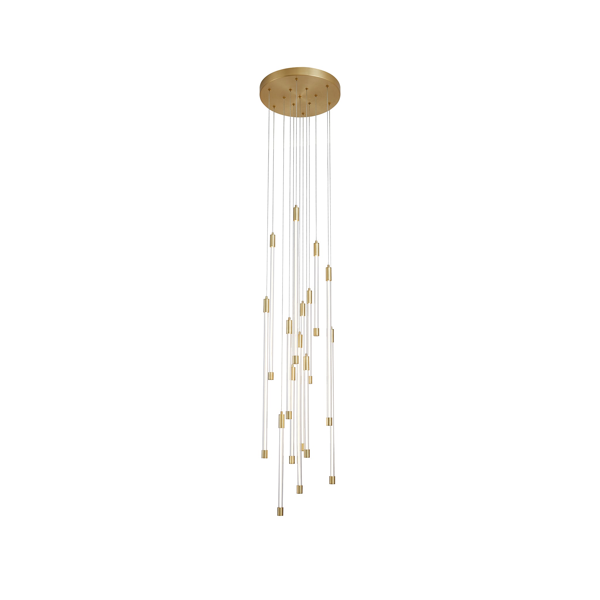TRE-P22003-105 105W 3000K Antique Brass LED Pendant Lamp IP20 Tremila – Statement Warm Lighting
