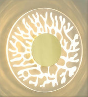 TRE-22015-9 9W 3000K Gold LED Wall Lamp – Decorative Accent Lighting with Warm Ambience and Elegant