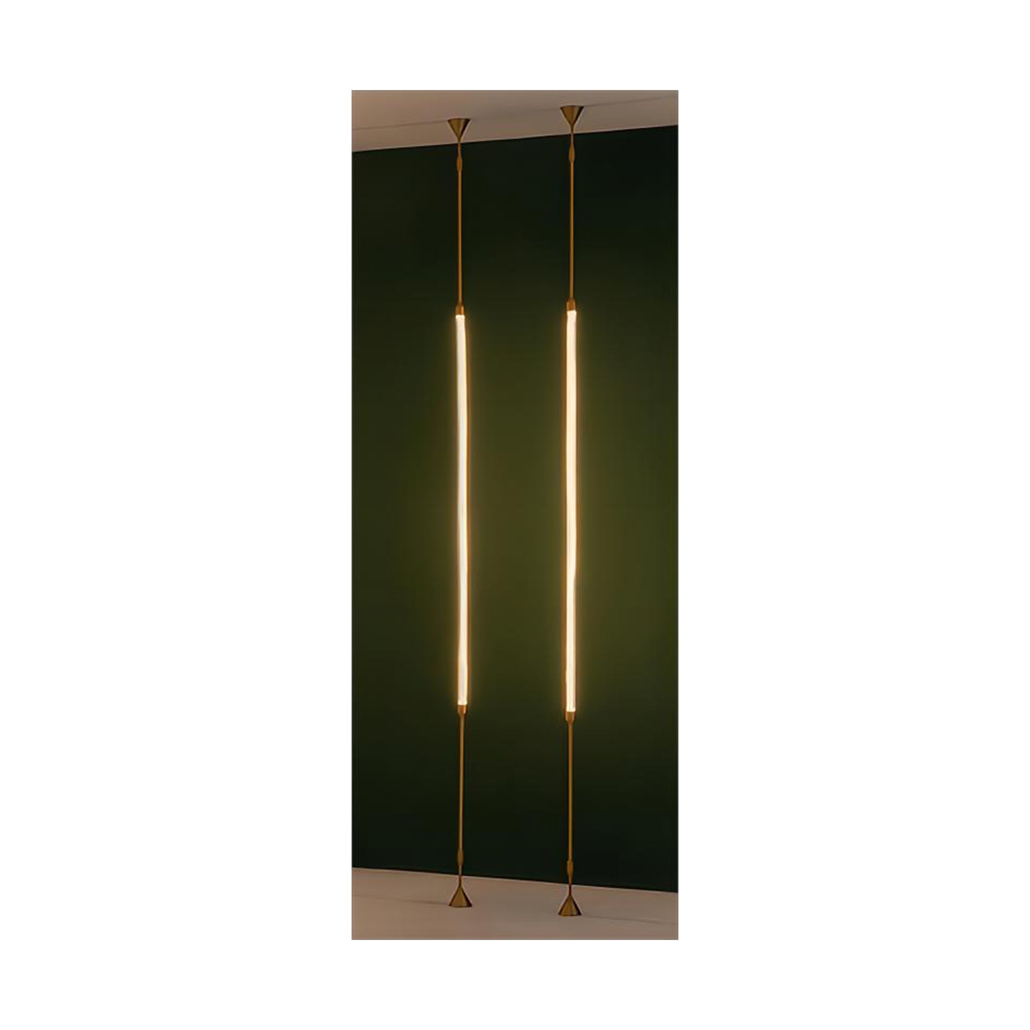 TRE-22016-15 15W 3000K Gold LED Floor Lamp – Contemporary Ambient Lighting with Luxurious Gold Finis