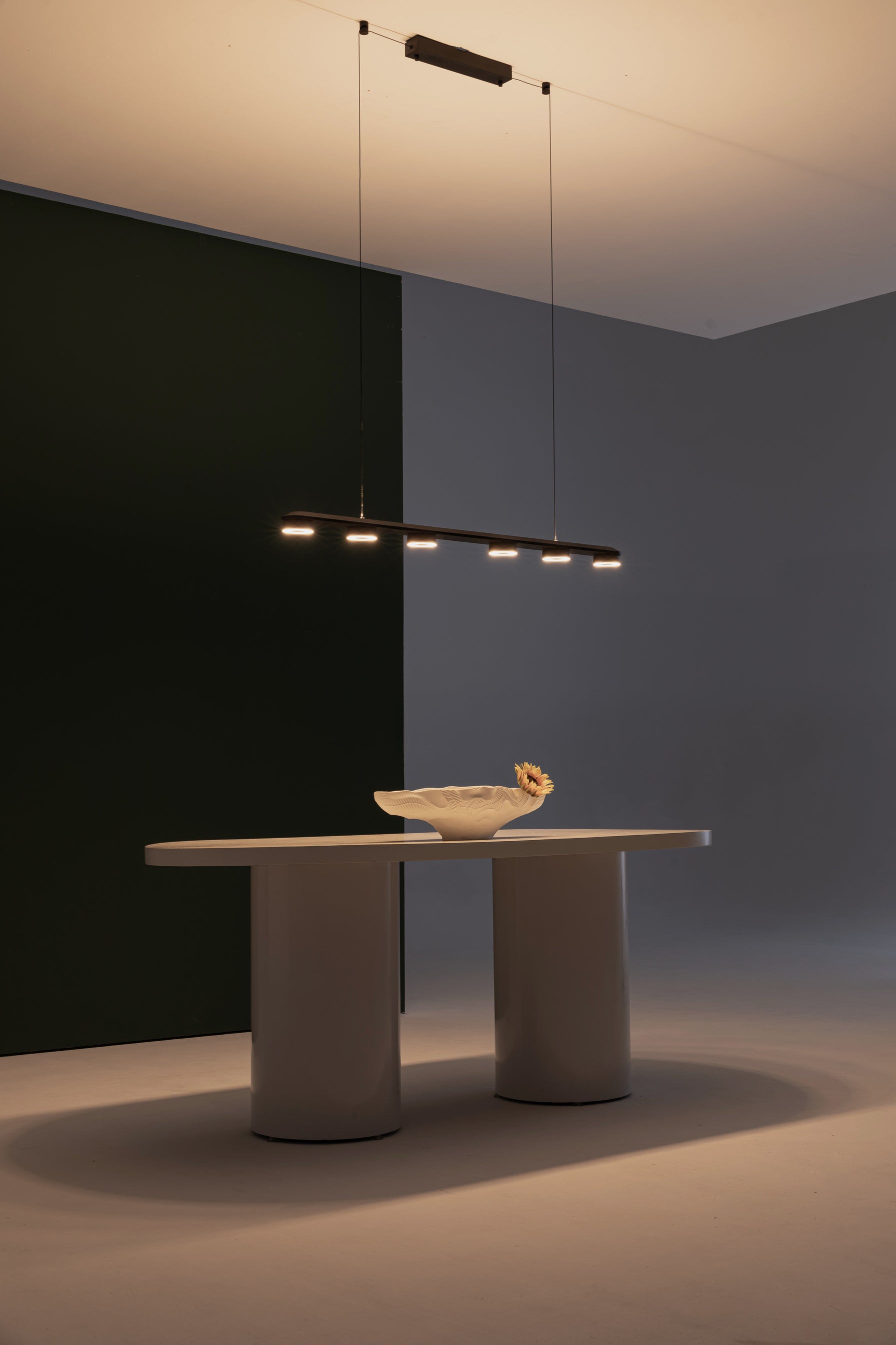 TRE-P22018-64  64W 3000K BLACK LED PENDANT LAMP IP20 TREMILA